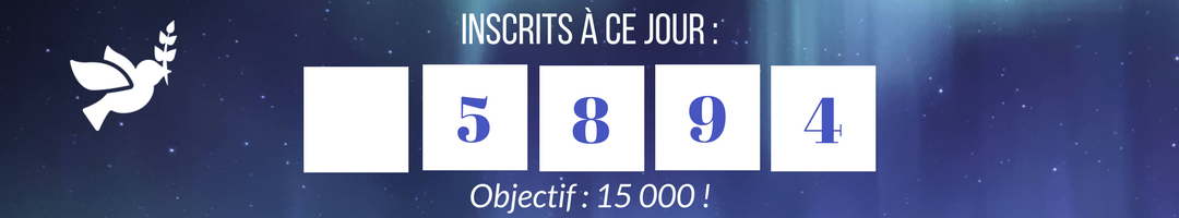 inscrits à la chaîne humaine au 20.04